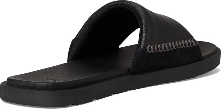 UGG Seasdie II slide Men's Sandals Black : 10 D - Medium, Suede - Image 4