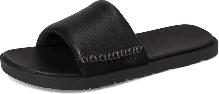 UGG Seasdie II slide Men's Sandals Black : 10 D - Medium, Suede - Image 5