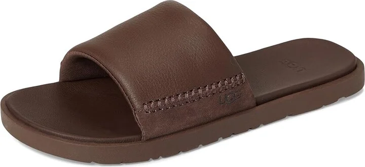 UGG Seasdie II slide Men's Sandals Luggage : 10 D - Medium, Suede - Image 5