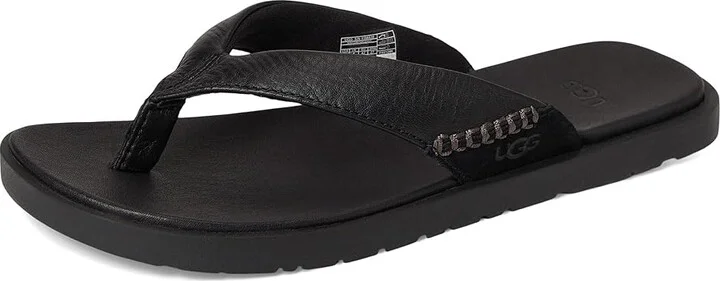 UGG Seaside II Flip Men's Sandals Black : 11 D - Medium - Image 5