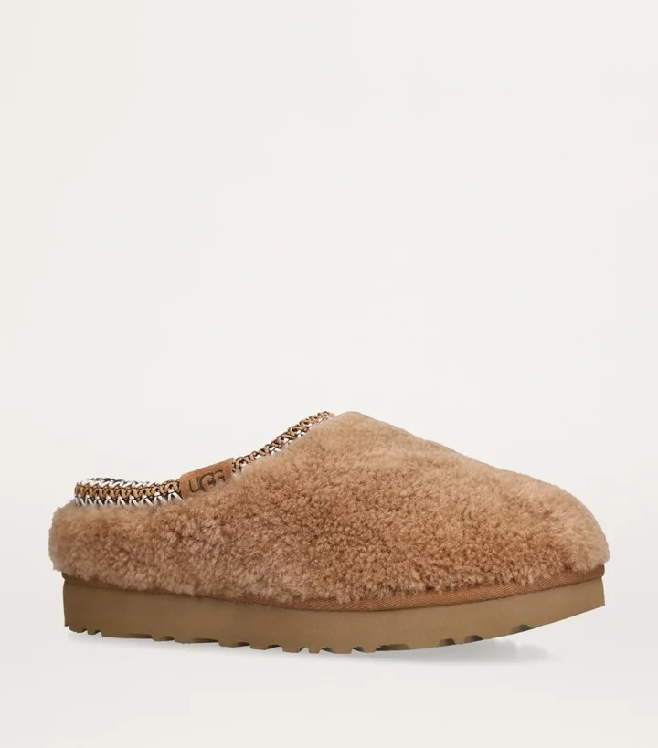 UGG Sheepskin Tasman Maxi Curly Slippers - Image 3