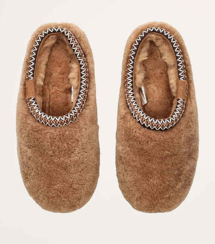 UGG Sheepskin Tasman Maxi Curly Slippers - Image 4