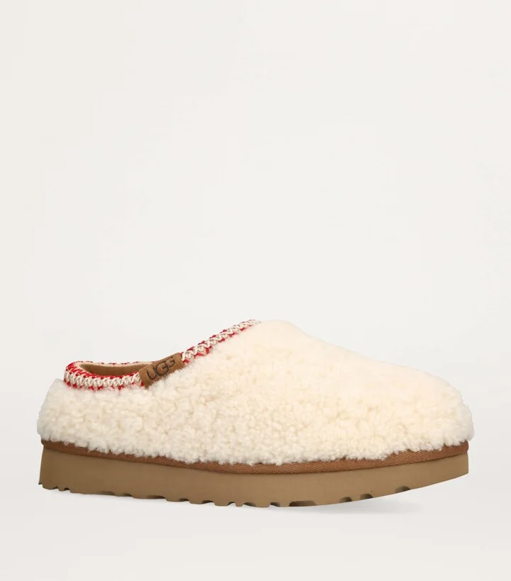 UGG Sheepskin Tasman Maxi Curly Slippers - Image 3