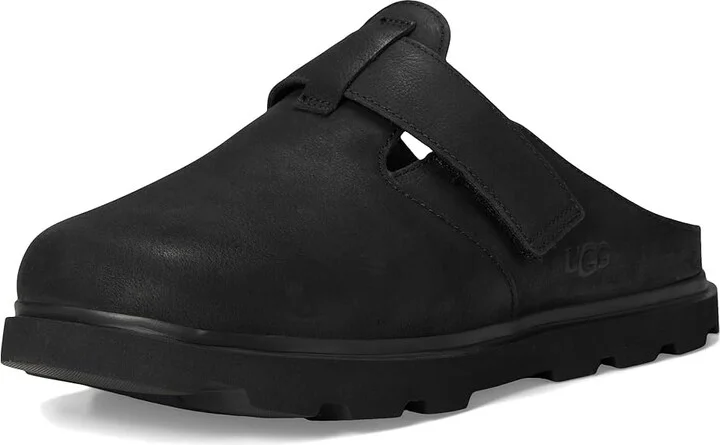 UGG Solano Clog Men's Lace-up Boots Black : 7 D - Medium, Leather - Image 5