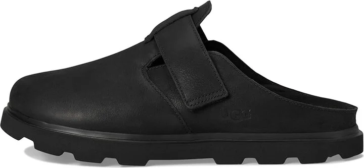 UGG Solano Clog Men's Lace-up Boots Black : 7 D - Medium, Leather - Image 6