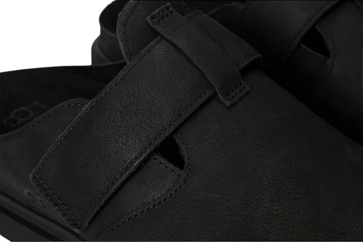 UGG Solano Clog Men's Lace-up Boots Black : 7 D - Medium, Leather - Image 7