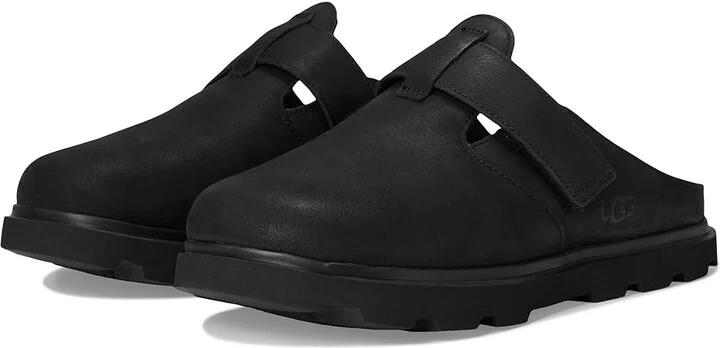 UGG Solano Clog Men's Lace-up Boots Black : 7 D - Medium, Leather