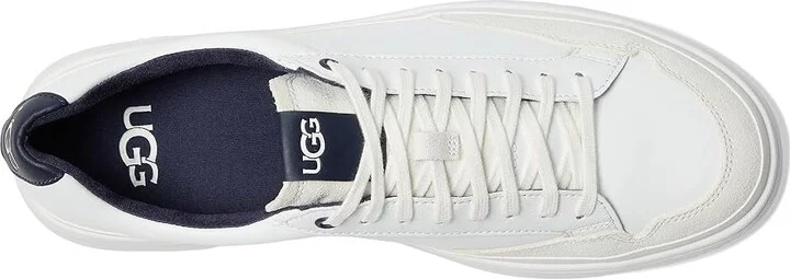 UGG South Bay Sneaker Low Men's Shoes White : 7 D - Medium, Leather - Image 3