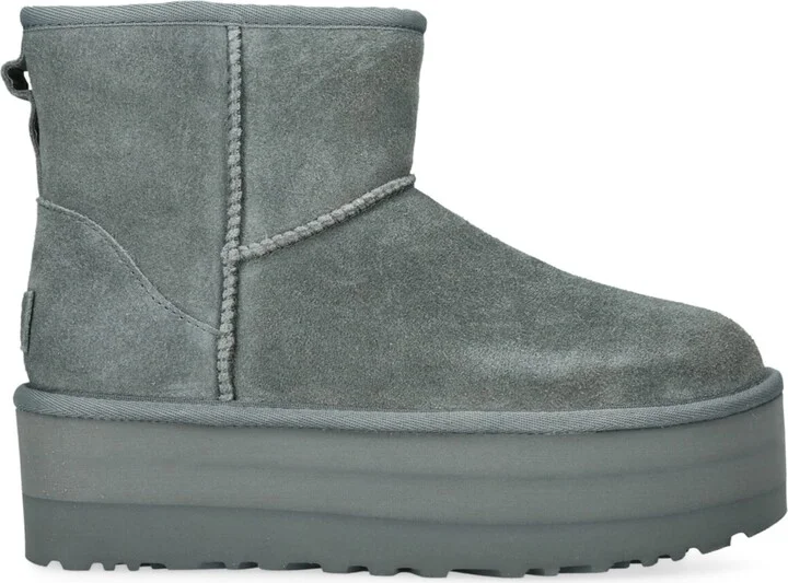 UGG Suede Classic Mini Platform Boots