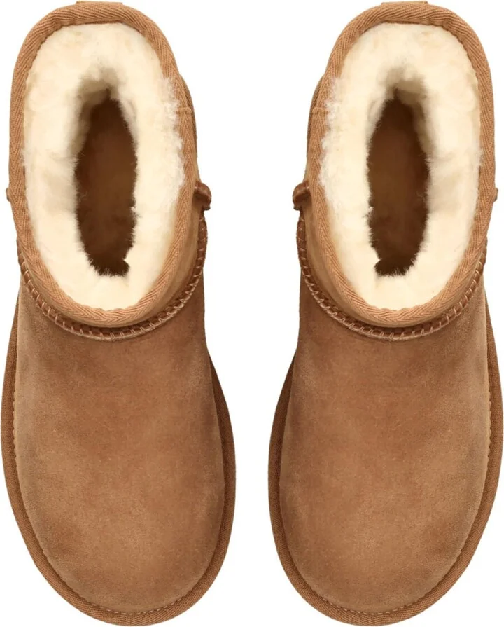 UGG Suede Classic Mini Regenerate Boots - Image 4