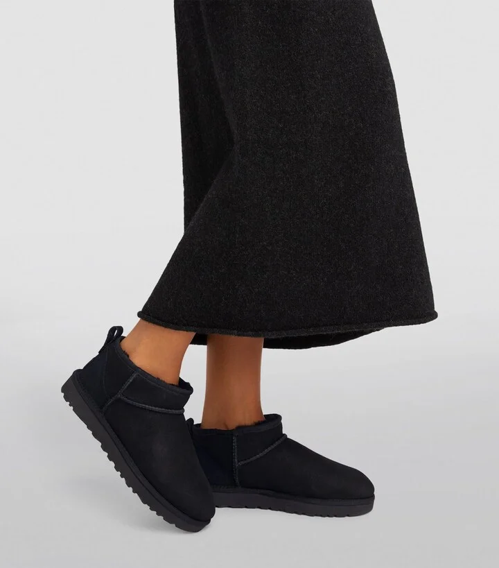 UGG Suede Classic Ultra Mini Boots - Image 2