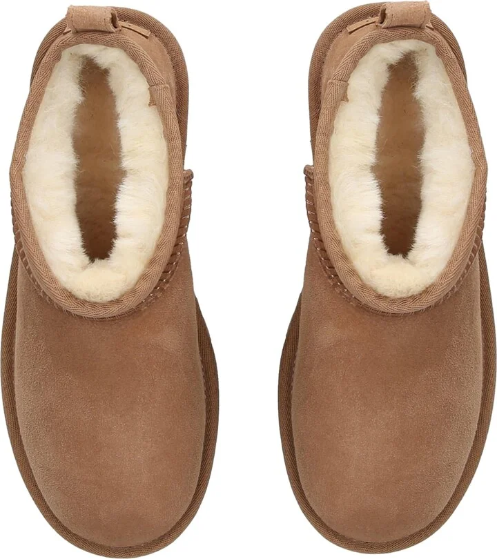 UGG Suede Classic Ultra Mini Boots - Image 4