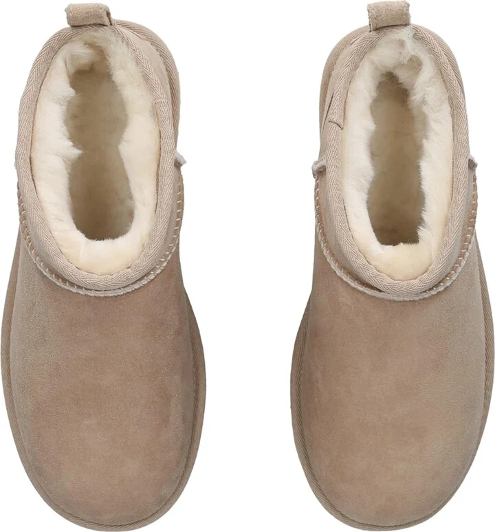 UGG Suede Classic Ultra Mini Boots - Image 4