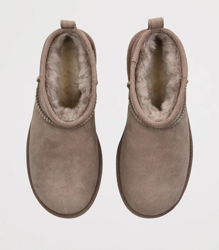 UGG Suede Classic Ultra Mini Boots - Image 4