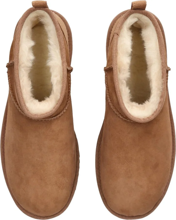 UGG Suede Classic Ultra Mini Boots - Image 4
