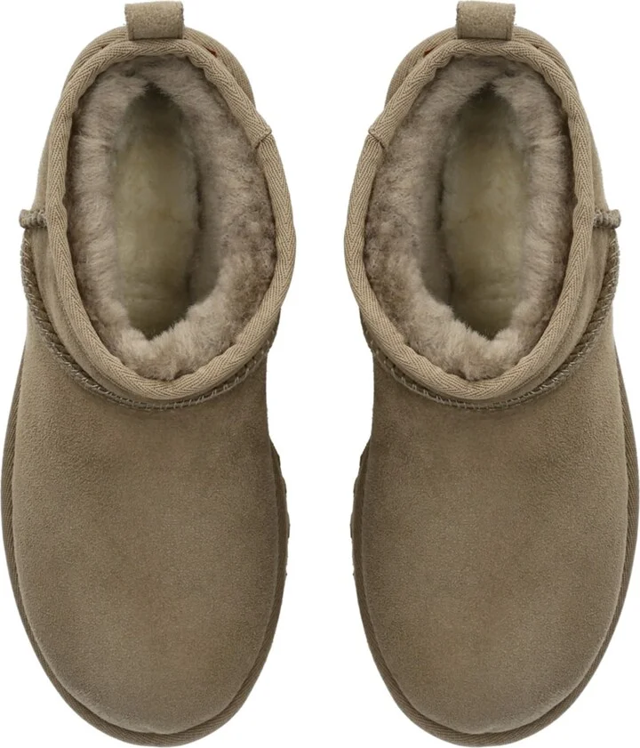 UGG Suede Classic Ultra Mini Boots - Image 4