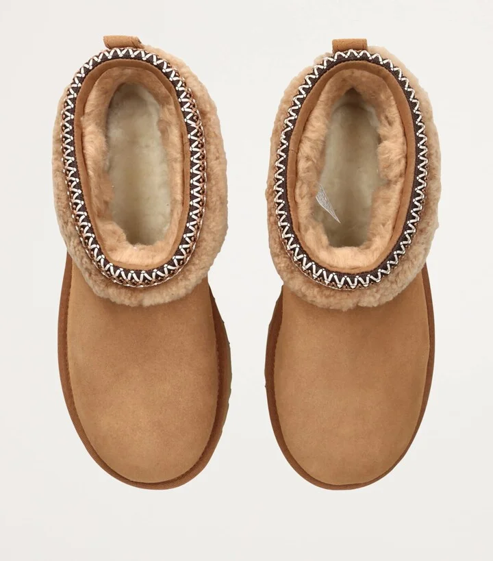 UGG Suede Classic Ultra Mini Flatform Boots 30 - Image 4