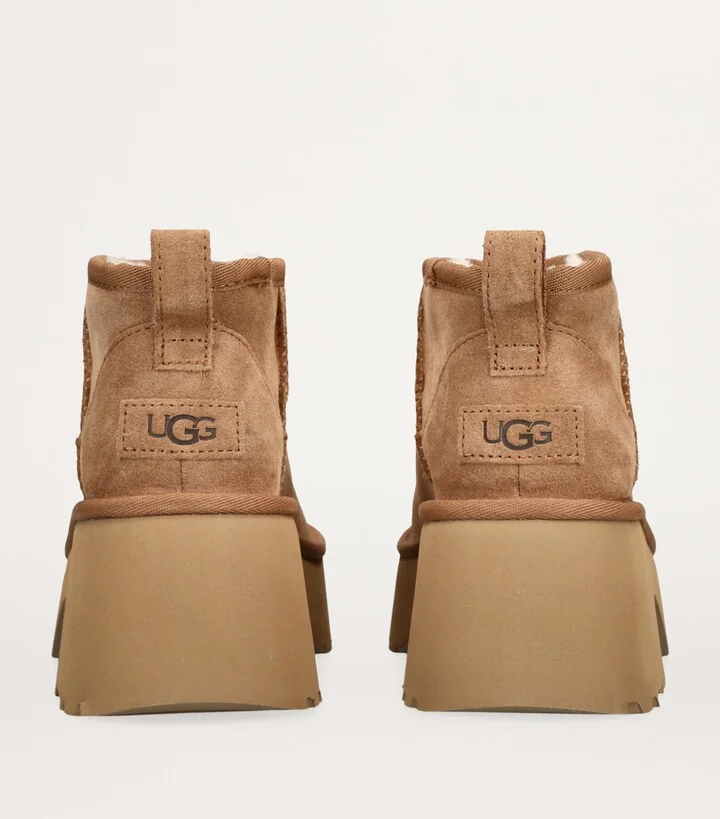 UGG Suede Classic Ultra Mini New Heights Boots 70 - Image 2