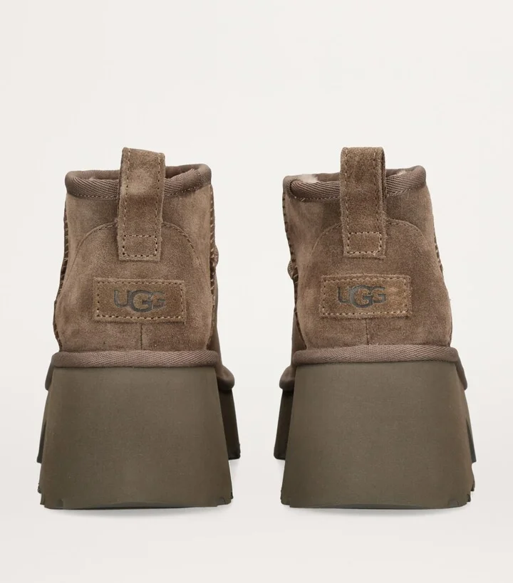 UGG Suede Classic Ultra Mini New Heights Boots 70 - Image 2
