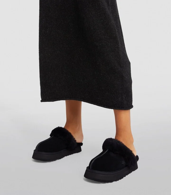 UGG Suede Disquette Flatform Slippers - Image 2