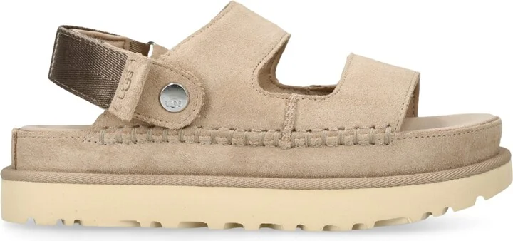 UGG Suede Goldenstar Glide Sandals 25