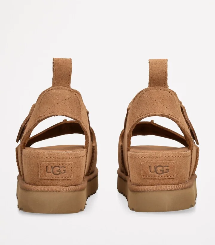 UGG Suede Goldenstar Hi Slide Sandals - Image 2