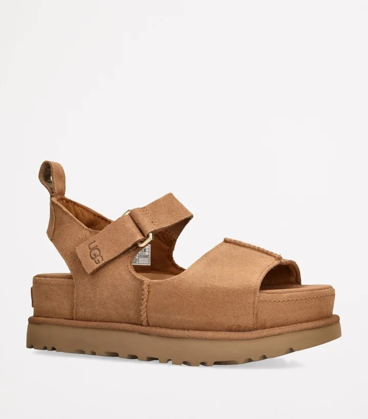 UGG Suede Goldenstar Hi Slide Sandals - Image 3