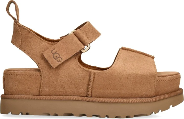 UGG Suede Goldenstar Hi Slide Sandals