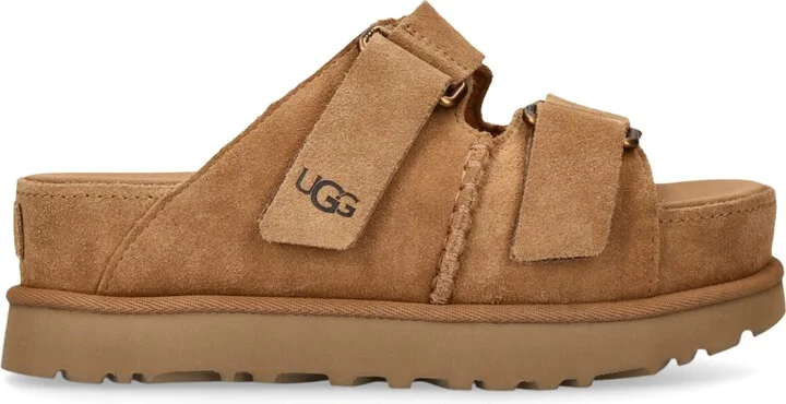 UGG Suede Goldenstar Slide Sandals