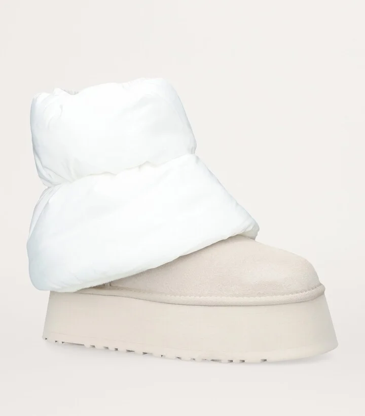 UGG Suede Mini Dipper Puffer Boots 50 - Image 3