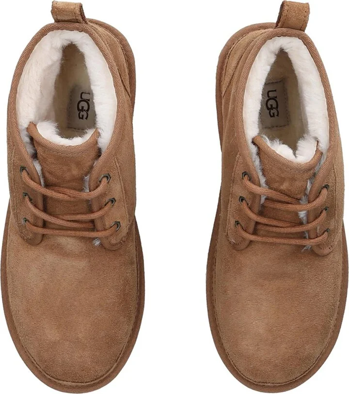 UGG Suede Neumel Lace-Up Boots - Image 4