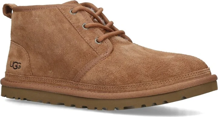 UGG Suede Neumel Lace-Up Boots