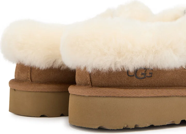 Ugg Tasman Alpine Suede Flatform Slippers - Image 4