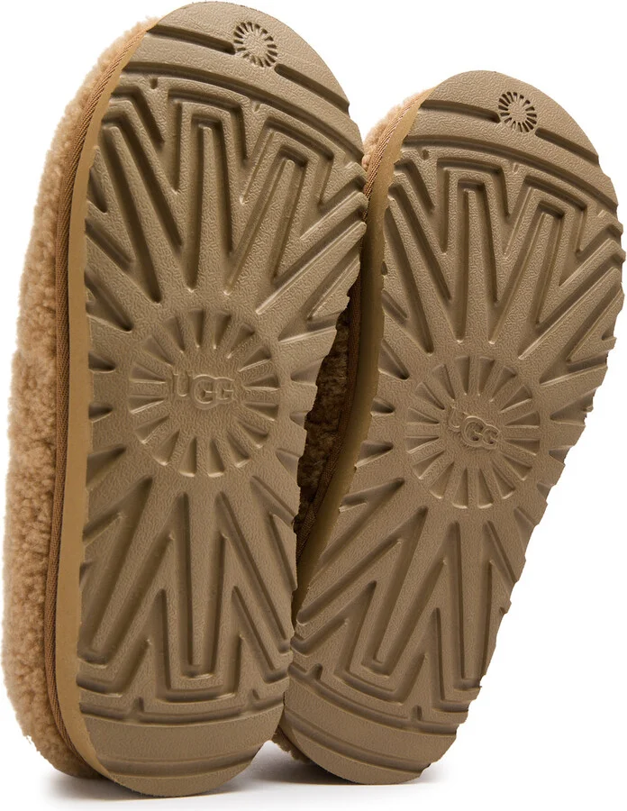 Ugg Tasman Maxi Curly Shearling Flatform Slippers - Image 4