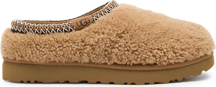 Ugg Tasman Maxi Curly Shearling Flatform Slippers