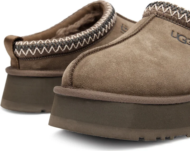 Ugg Tasman Suede Flatform Slippers - Image 3