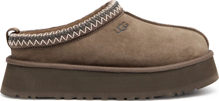 Ugg Tasman Suede Flatform Slippers