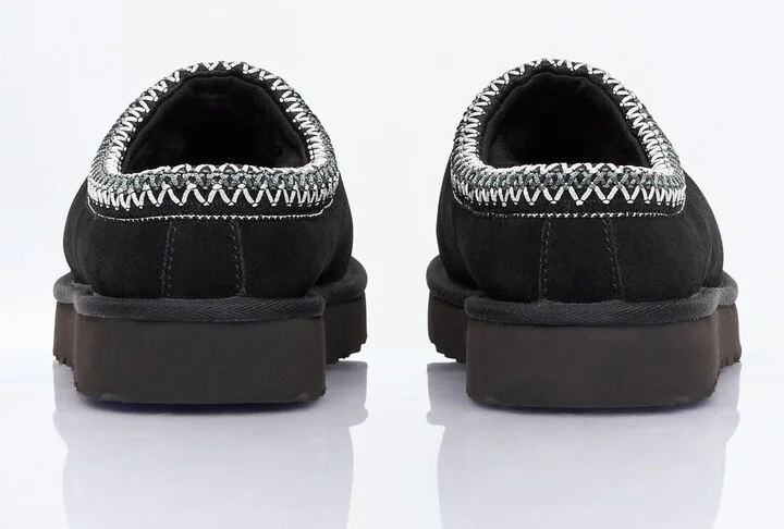 UGG Tasman Suede Slippers - Woman Boots Black Us - 07 - Image 5