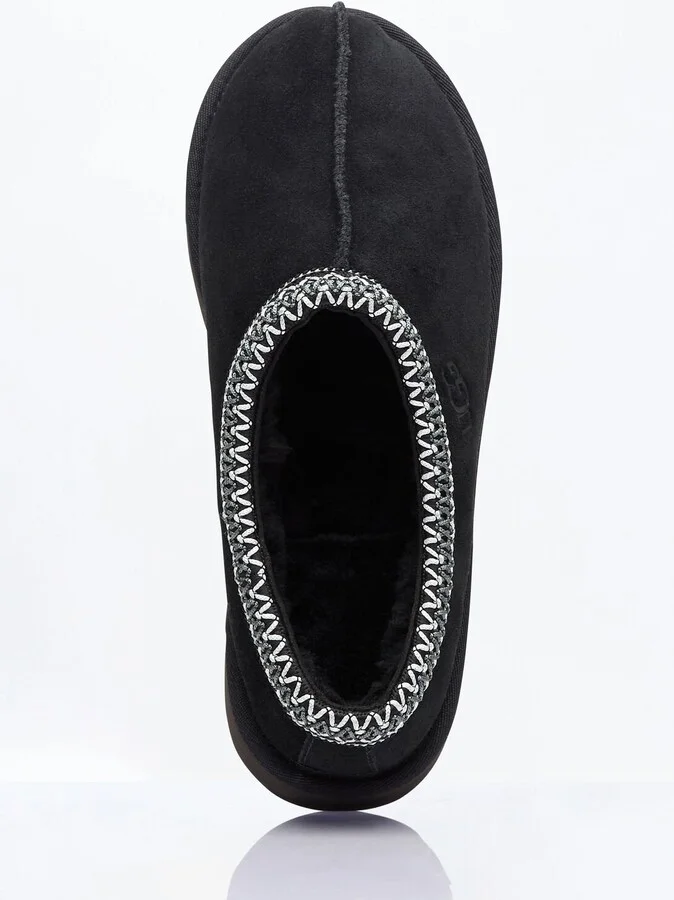 UGG Tasman Suede Slippers - Woman Boots Black Us - 07 - Image 7