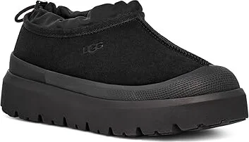 UGG Tasman Weather Hybrid Men's Shoes Black/Black : 14 D - Medium, Suede