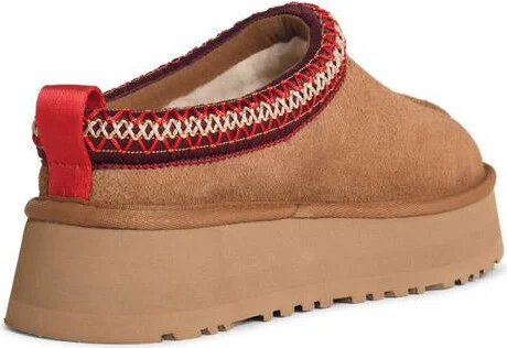 UGG 'Tazz Ii' Chestnut Suede Slippers - Image 3