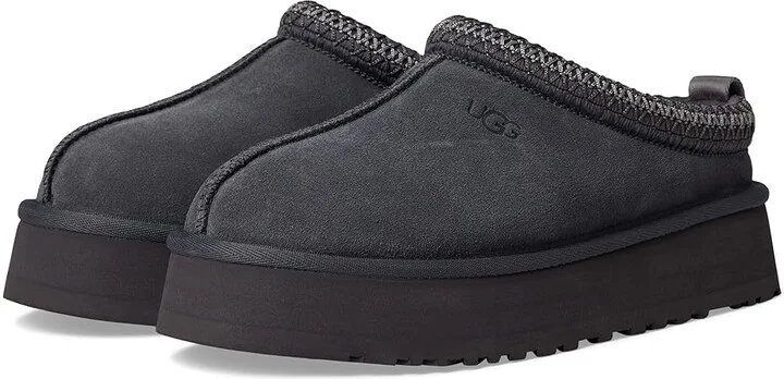 UGG Tazz Ii Women's Slippers Obsidian : 7 B - Medium, Suede