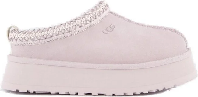UGG Tazz Logo Embossed Platform Slippers