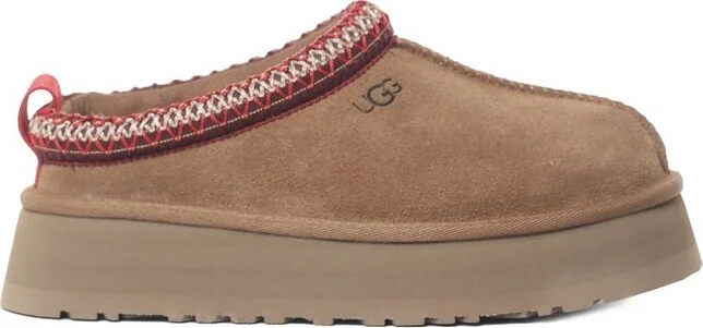 UGG Tazz Logo Embossed Platform Slippers