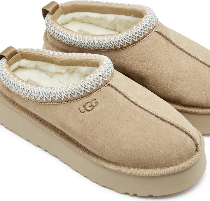 Ugg Tazz Suede Flatform Slippers - Image 3