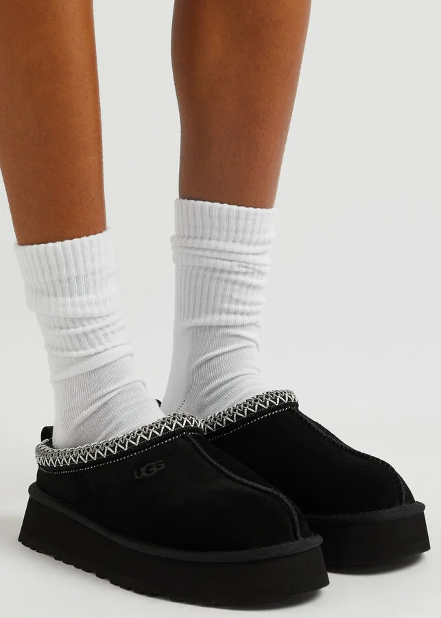 Ugg Tazz Suede Platform Mules - Image 5