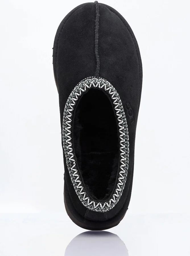 UGG Tazz Suede Slippers - Woman Slip Ons Black Us - 10 - Image 7