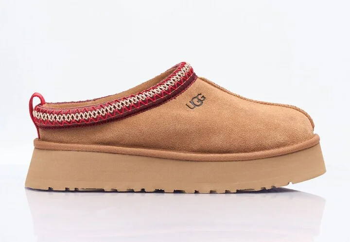 UGG Tazz Suede Slippers - Woman Slip Ons Brown Us - 08