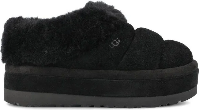 UGG Tazzlita Logo Embossed Platform Slippers