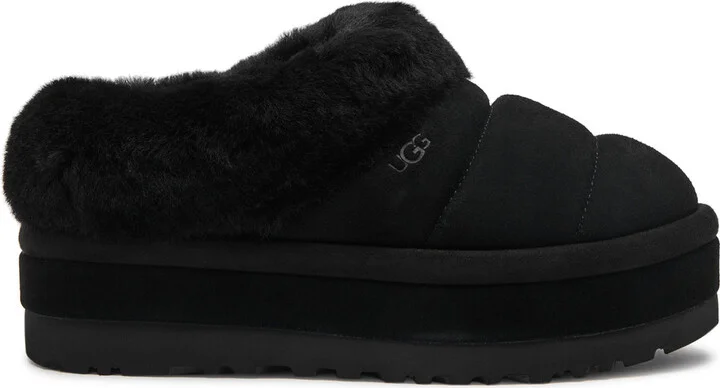 Ugg Tazzlita Suede Flatform Mules